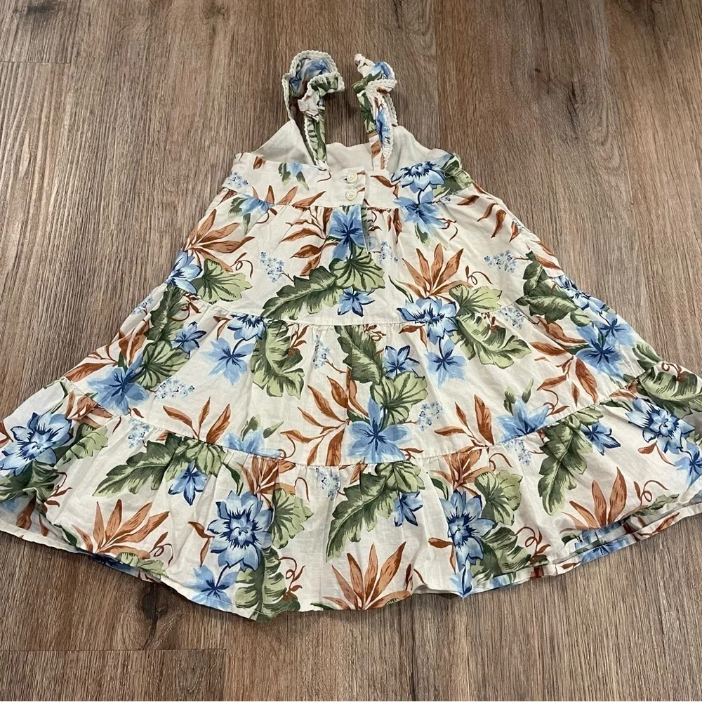 Janie And Jack Swimsuit And Dress Bundle Baby Girl 12 18 24 Months Floral Beach